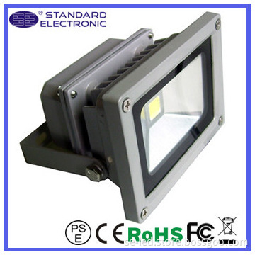 Waterproof 10W Warm White Bridgelux Aluminium led floodlight